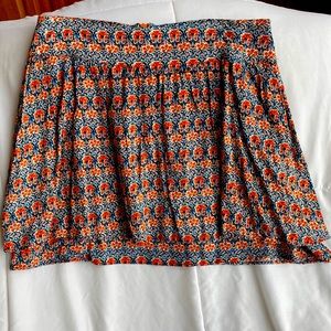 Two tiered rayon skirt!